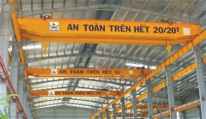 Cầu trục dầm đôi 10 tấn